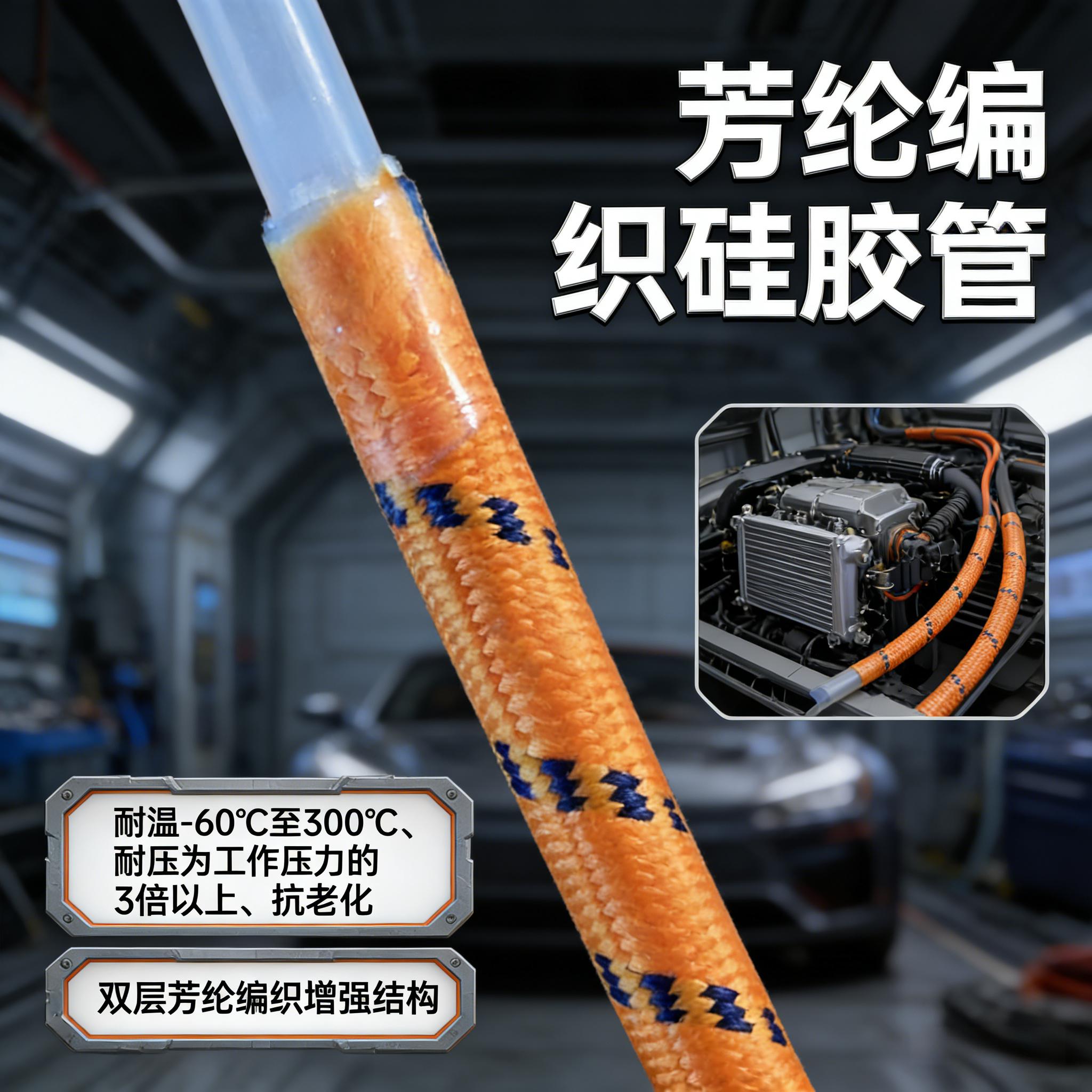 芳綸編織硅膠管