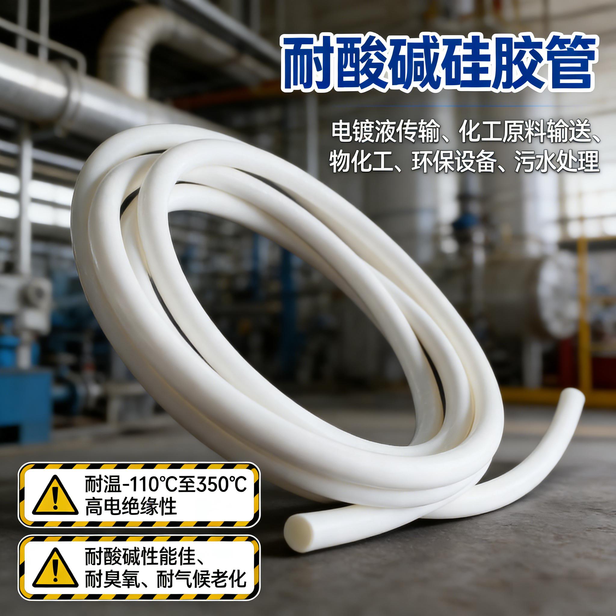 耐酸堿硅膠管