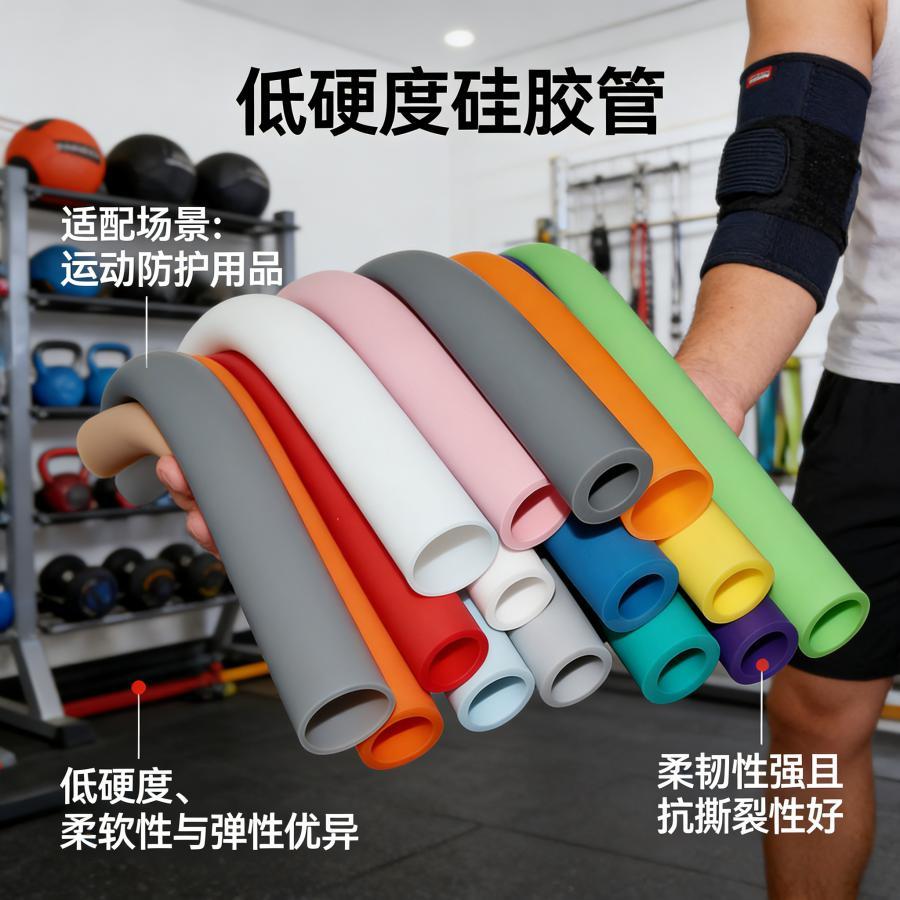 低硬度硅膠管